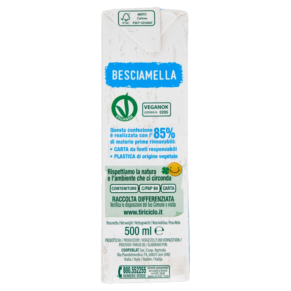 Hoplà Idee Veg Besciamella 500 ml